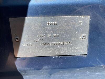 TOYOTA RAV4 ACA33/ACA38 11/2005-11/2012 LEFT REAR 2ND ROW SEAT BELT STALK ONLY - Image 7