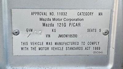 MAZDA 121 METRO 11/1996-08/2002 RIGHT FRONT DOOR SHELL - MMM Auto