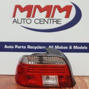 BMW 5 SERIES LEFT TAILLIGHT E39, SEDAN, CLEAR FLASHER, 04/96-09/00 96 97 98 99 0