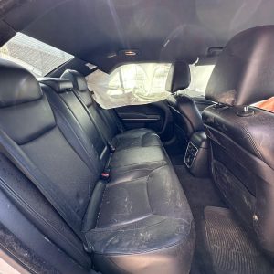 CHRYSLER 300C LX2 12/2011-12/2021 RIGHT REAR 2ND SEAT  LEATHER BLACK