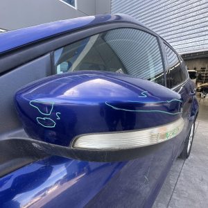 FORD KUGA TF 11/2012-09/2016 LEFT DOOR MIRROR WITH PUDDLE LAMP TYPE DV4417683LE