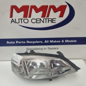 HOLDEN ASTRA RIGHT HEADLAMP TS, CHROME, INSERT TYPE, 09/98-10/06 98 99 00 01 02