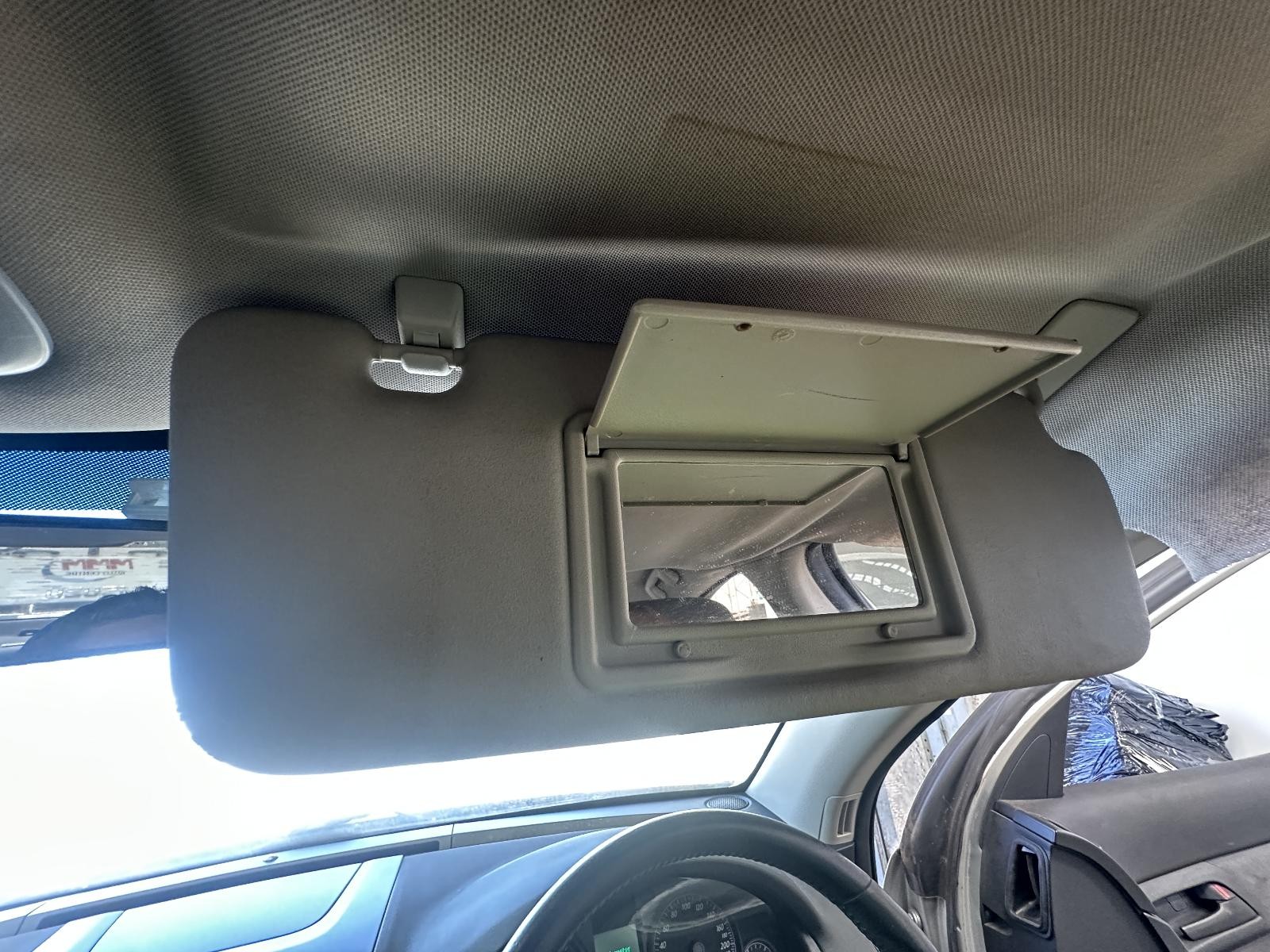 HOLDEN COMMODORE VE 08/2006-05/2013 RIGHT SIDE SUN VISOR LIGHT GREY