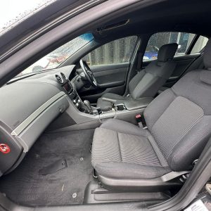 HOLDEN COMMODORE VE S2 09/2010-05/2013 LEFT FRONT SEAT CLOTH ONYX SS/SV6 SEDAN