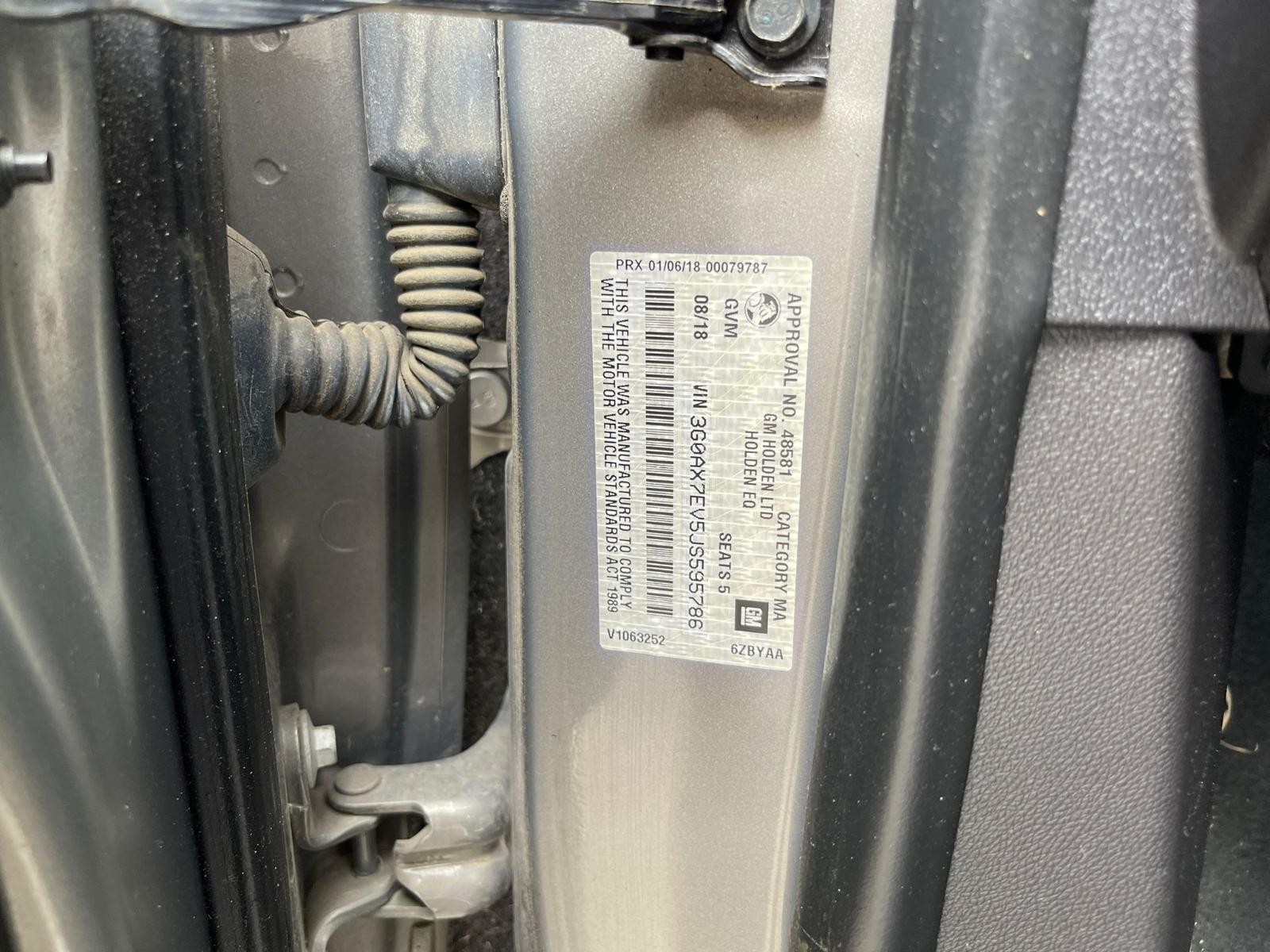 HOLDEN EQUINOX EQ 09/2017-12/2020 HEATER/AC CONTROLS SINGLE ZONE CLIMATE CONTROL - Image 13