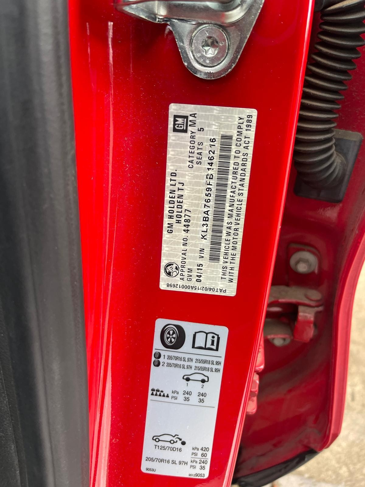 HOLDEN TRAX TJ SERIE 08/2013-12/2020 FUEL TANK PETROL - Image 9