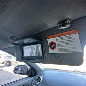 HOLDEN VIVA JF 10/2005-04/2009 LEFT SIDE SUN VISOR