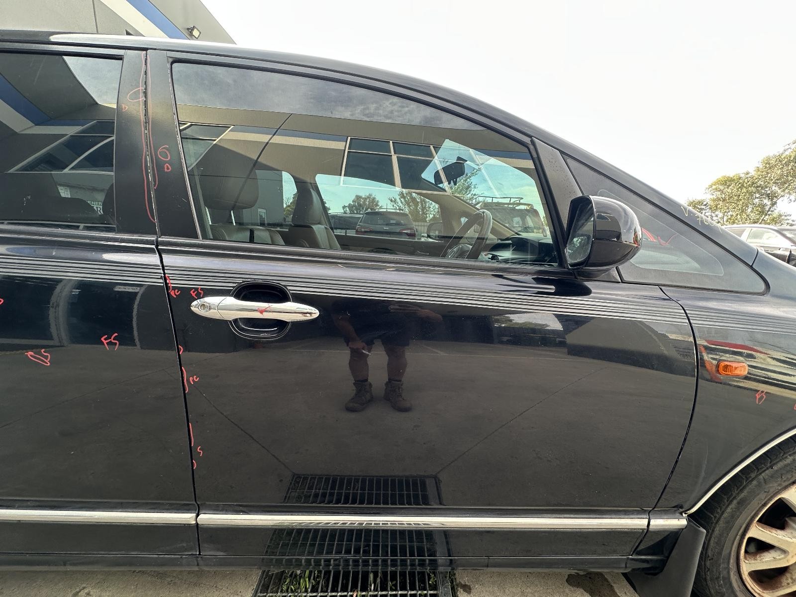 HONDA ODYSSEY RB 07/2006-06/2006 RIGHT FRONT DOOR SHELL 10TH VIN 4/5/6