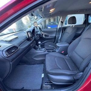 HYUNDAI I30 PD 03/2017-12/2023 LEFT FRONT SEAT CLOTH BLACK ACTIVE HATCH