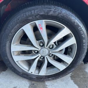 HYUNDAI I30 PD 03/2017-12/2023 RIGHT FRONT WHEEL ALLOY FACTORY 16X6.5IN