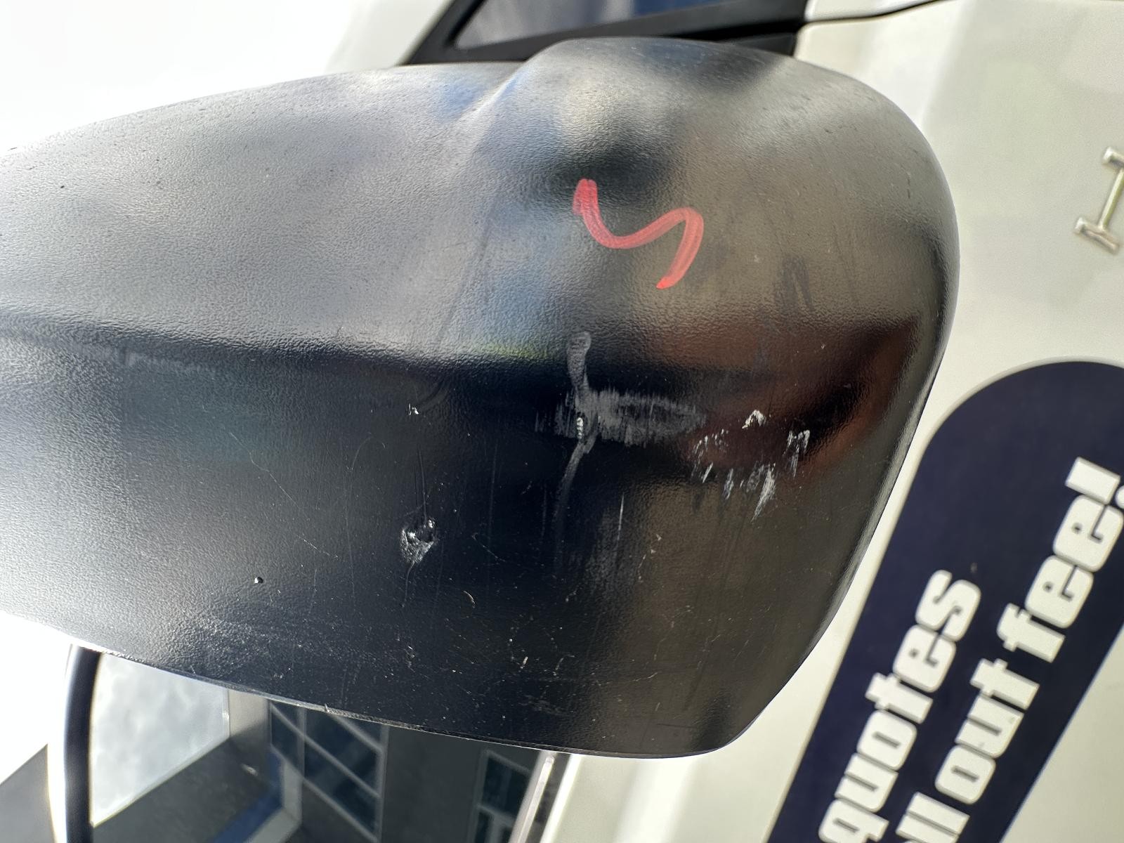 HYUNDAI ILOAD/IMAX 2007-2021 LEFT DOOR MIRROR TQ, MANUAL FOLDING TYPE, BLACK, 11 - Image 8