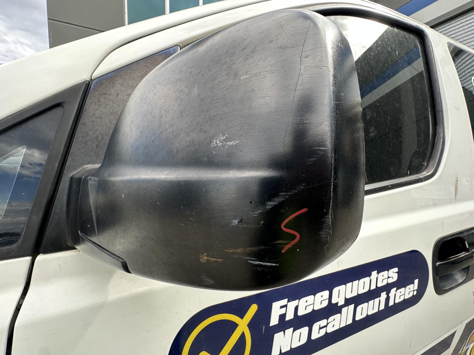 HYUNDAI ILOAD/IMAX 2007-2021 LEFT DOOR MIRROR TQ, MANUAL FOLDING TYPE, BLACK, 11