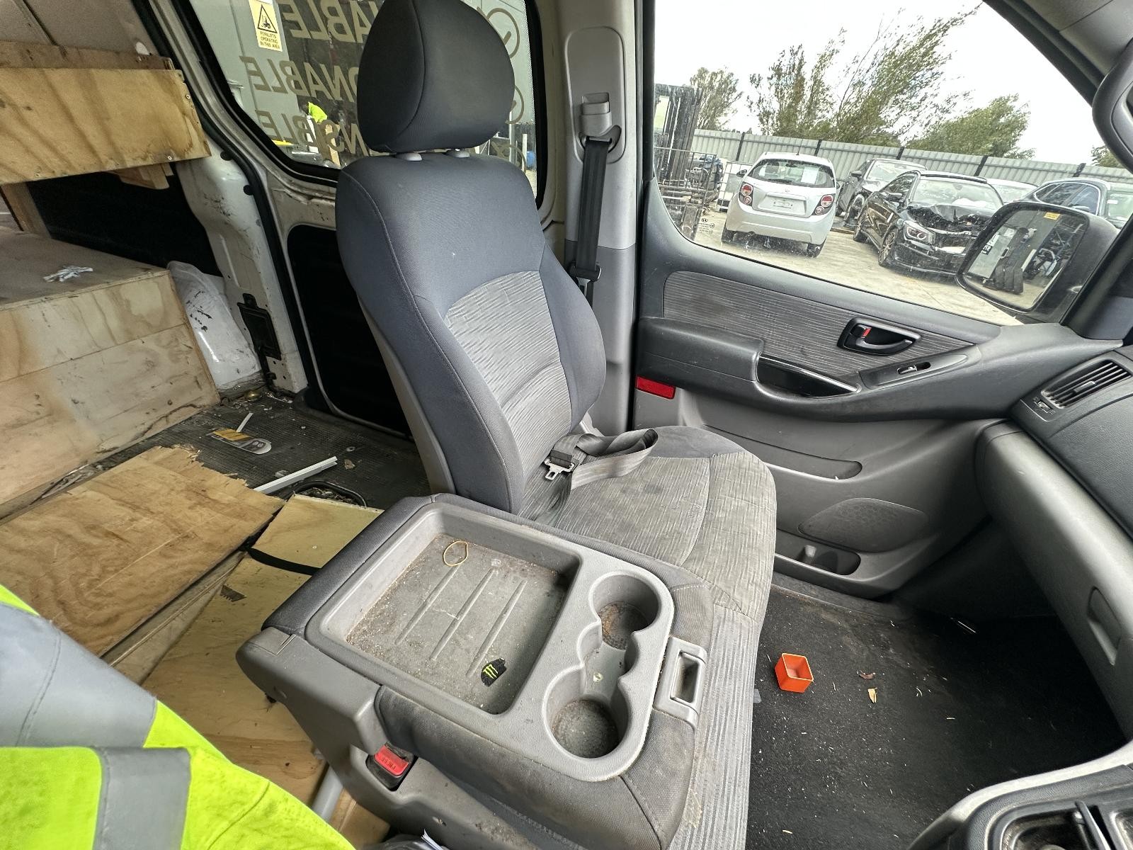 HYUNDAI ILOAD/IMAX 2007-2021 SEAT BELT LH FRONT, SEAT BELT STALK ONLY, TQ, 11/07
