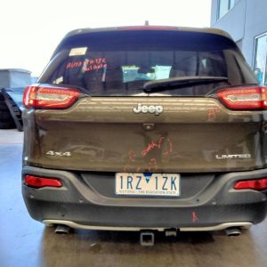JEEP CHEROKEE 2014-2018 REAR BUMPER KL, BUMPER BAR (3 PIECE), NON TRAILHAWK, W/