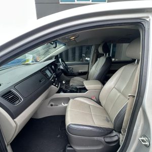 KIA CARNIVAL/GRAND CARNIVAL YP 12/2014-10/2020 LEFT FRONT SEAT LEATHER CREAM