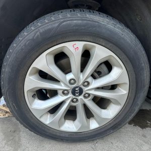 KIA SORENTO XM 10/2012-12/2014 LEFT FRONT WHEEL ALLOY FACTORY 18X7IN SLi