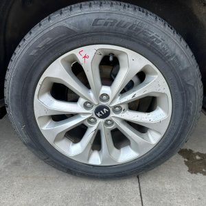 KIA SORENTO XM 10/2012-12/2014 LEFT REAR WHEEL ALLOY FACTORY 18X7IN SLi