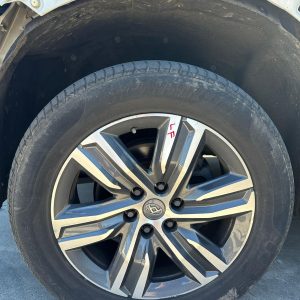LDV D90 SV9A 11/2017-04/2024 LEFT REAR WHEEL ALLOY FACTORY 19X7.5IN 6 SPOKE