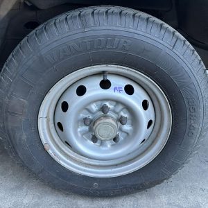 MITSUBISHI L300 SF-SK 10/1986-12/2013 RIGHT FRONT WHEEL STEEL FACTORY 2WD