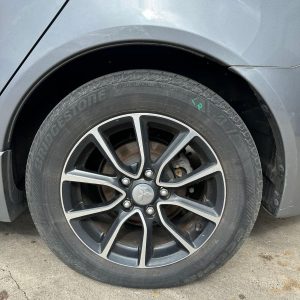 MITSUBISHI LANCER CF 11/2015-12/2017 LEFT REAR WHEEL ALLOY FACTORY 16X6.5IN