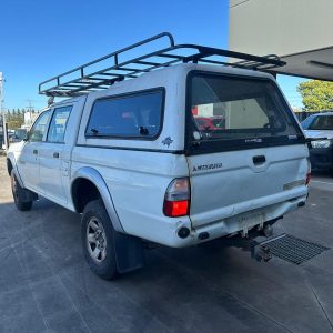 MITSUBISHI TRITON MK 10/1996-06/2006 LEFT REAR DOOR WINDOW NO TINT TYPE DUAL CAB