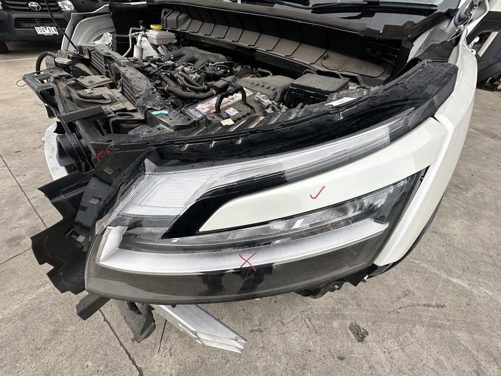 NISSAN PATHFINDER R53 07/22-25 LEFT HEADLAMP BODY COLOR INSERT ONLY 623836TA0A