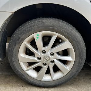 NISSAN PULSAR B17/C12 12/2012-12/2017 RIGHT REAR WHEEL ALLOY FACTORY 16X6.5IN