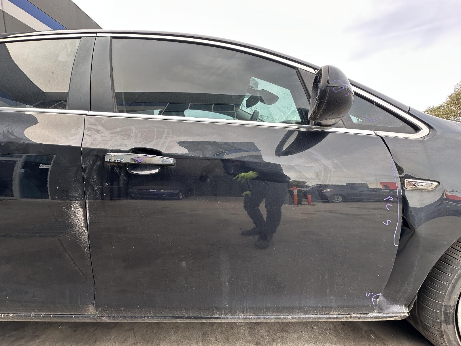 OPEL ASTRA MK 4 09/2012-01/2014 RIGHT FRONT DOOR WINDOW