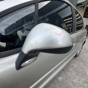 PEUGEOT 207 A7 03/2007-12/2012 LEFT DOOR MIRROR POWER FOLD GREY XE/GT P/N 8149ZJ