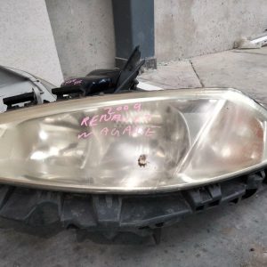 RENAULT MEGANE LEFT HEADLAMP STANDARD TYPE, 12/03-12/06 03 04 05 06