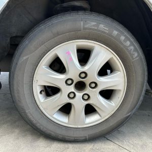 TOYOTA CAMRY SK36 08/02-05/06 RIGHT REAR WHEEL ALLOY FACTORY 15X6.0IN 7 SPOKE