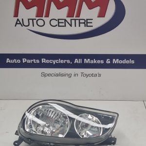 TOYOTA COROLLA LEFT HEADLAMP AE112, SEDAN/SECA, 10/99-11/01 99 00 01