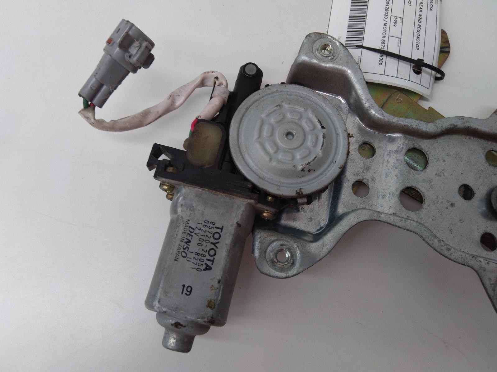 TOYOTA SPACIA SR40 02/1998-12/2001 LEFT REAR WINDOW REG/MOTOR 6980428030 - Image 4