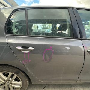 VOLKSWAGEN GOLF GEN 6 10/2008-03/2013 RIGHT REAR DOOR WINDOW 5DR HATCH