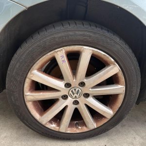 VOLKSWAGEN PASSAT 3C/MK6 B6 03/2006-09/2010 RIGHT REAR WHEEL ALLOY 17X7.5IN
