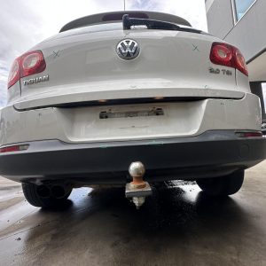 VOLKSWAGEN TIGUAN 5N 05/08-06/11 REAR BUMPER BAR 2 PIECE NON PARK SENSOR TYPE