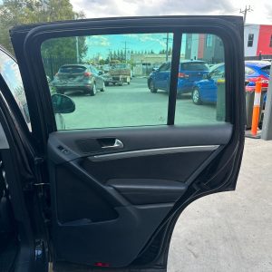 VOLKSWAGEN TIGUAN 5N 05/2008-08/2016 RIGHT REAR DOOR TRIM BLACK LEATHER