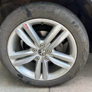 VOLKSWAGEN TOUAREG 7P 09/2012-07/2014 RIGHT REAR WHEEL ALLOY FACTORY 20X9IN
