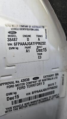 FORD TERRITORY SX-SZ 05/2004-12/2016 RIGHT SIDE TAILGATE HINGE - Image 11