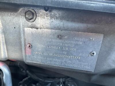 TOYOTA COROLLA ZZE122 03/2003-06/2007 TAILGATE NON SPOILER TYPE HATCH - Image 11