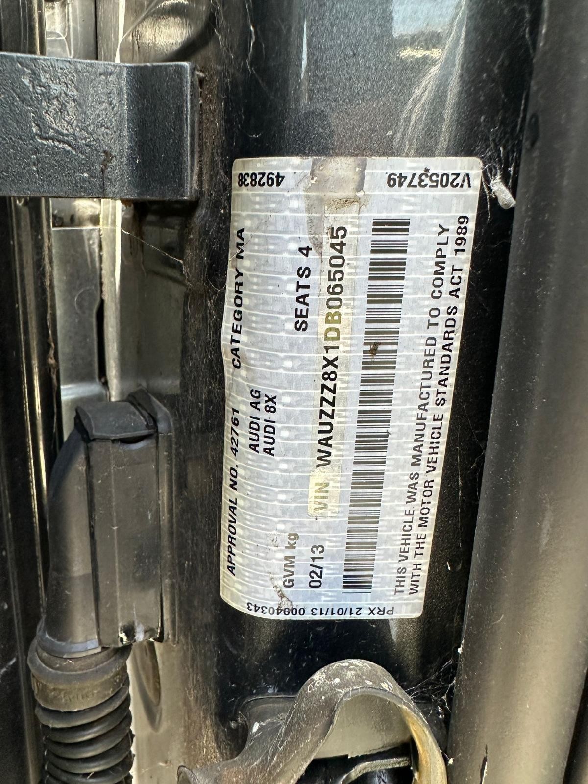 AUDI A1 8X 12/2010-10/2018 TAILGATE WIPER MOTOR - Image 13