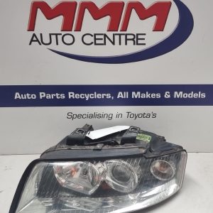 AUDI A4 LEFT HEADLAMP B6, SEDAN/WAGON, XENON TYPE, 07/01-02/05 01 02 03 04 05
