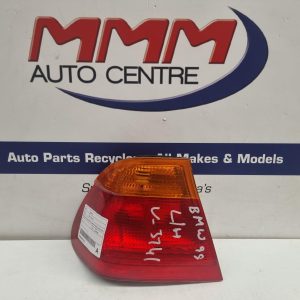 BMW 3 SERIES LEFT TAILLIGHT E46, COUPE, STANDARD TYPE, AMBER FLASHER, 06/99-03/0