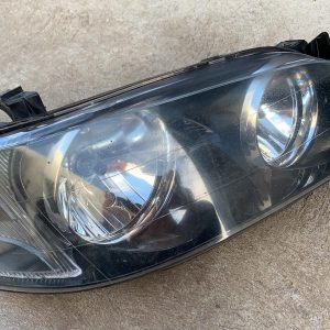 FORD FALCON RIGHT HEADLAMP BA-BF1, XT, BLACK INSERT TYPE, 10/02-08/06 02 03 04 0