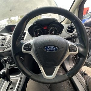 FORD FIESTA WS 07/2008-12/2012 STEERING WHEEL LEATHER LX/ZETEC/ECONETIC