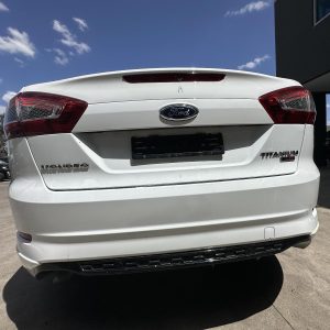 FORD MONDEO MC 11/2010-12/2014 REAR BUMPER WITH PARK SENSOR TYPE HATCHBACK