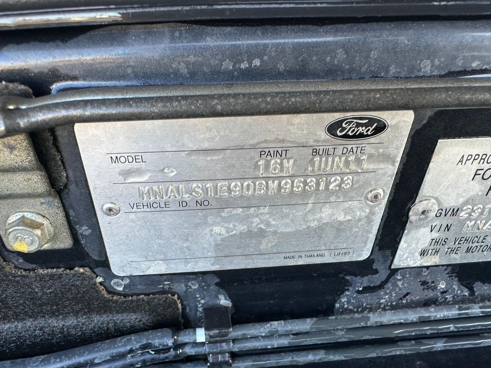 FORD RANGER PJ-PK 12/2006-06/2011 LEFT FRONT WINDOW REG/MOTOR POWER UR5659560A - Image 13
