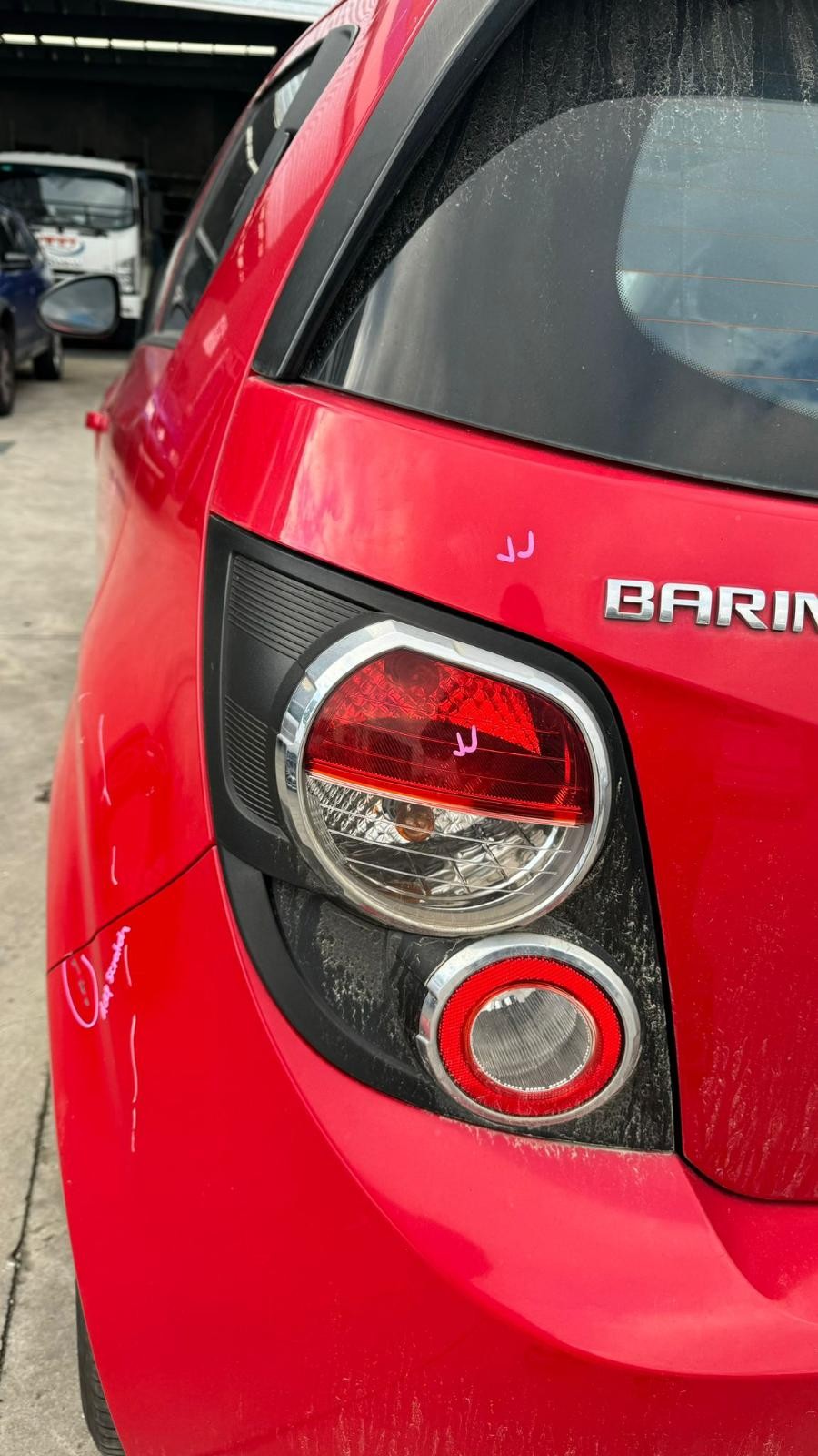 HOLDEN BARINA TM 09/2011-08/2016 LEFT TAILLIGHT HATCHBACK 96831087