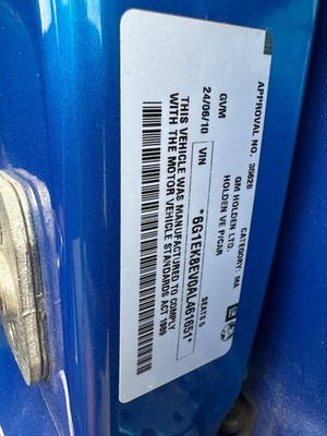 HOLDEN COMMODORE 2006-2013 ARMREST VE, 08/06-05/13 - Image 13