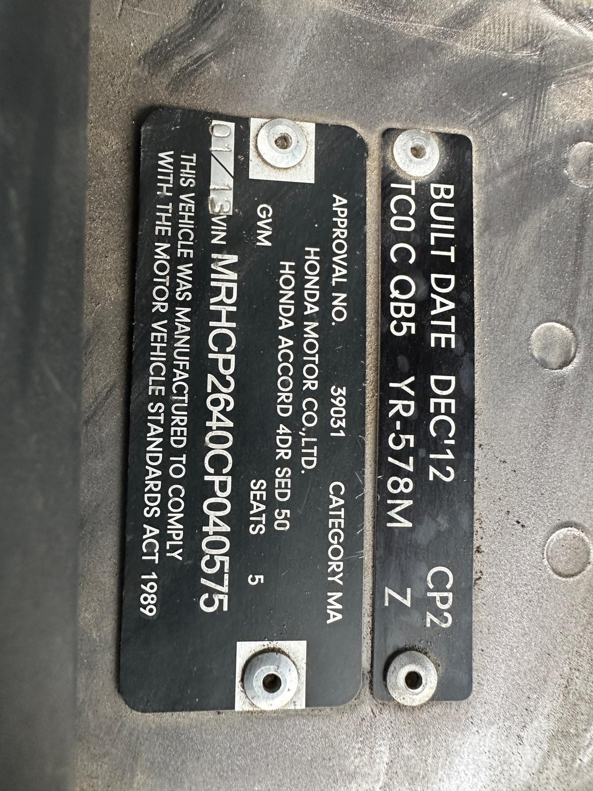 HONDA ACCORD 8TH GEN 02/2008-04/2013 LEFT FRONT POWER WINDOW SWITCH 35760TC0Q01 - Image 12